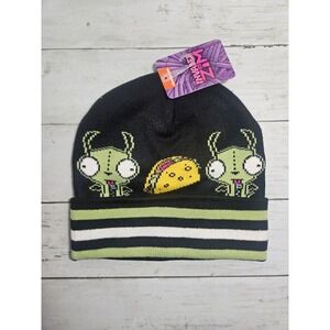 Nickelodeon Invader Zim Gir w/Tacos Knit Hat beanie NEW